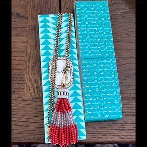 Stella & Dot Brio tassel necklace